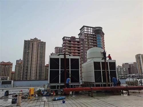 中央空調(diào)冷卻塔系統(tǒng),中央空調(diào)冷卻塔系統(tǒng)原理圖